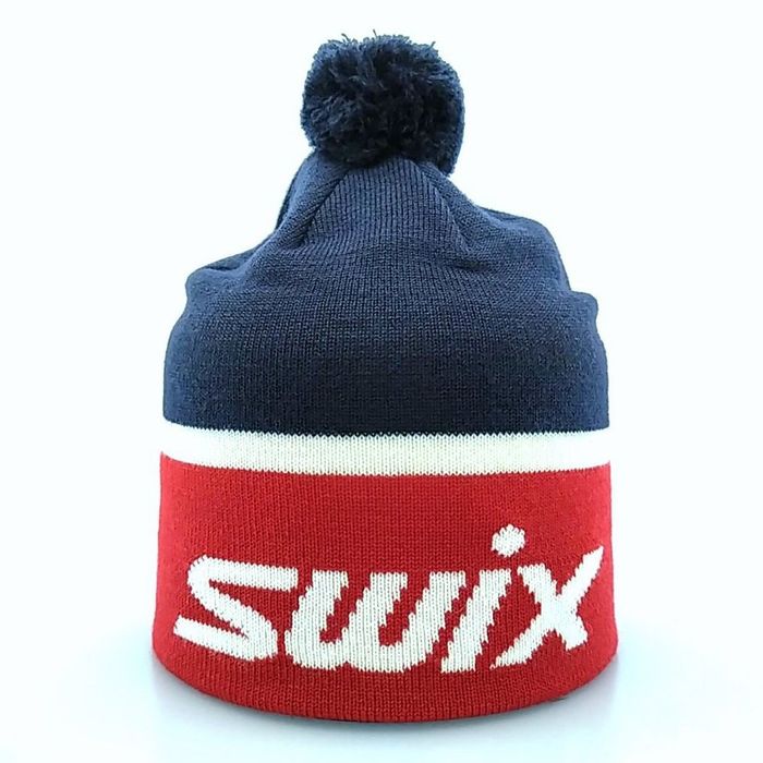 Шапка SWIX Surmount (синий/красный)