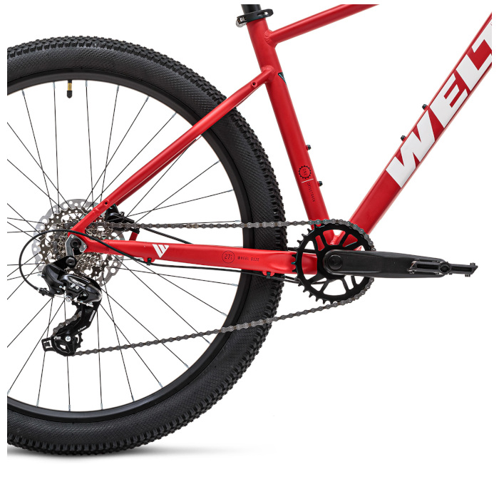 Велосипед горный (MTB) WELT Rocket 27 HD (красный)
