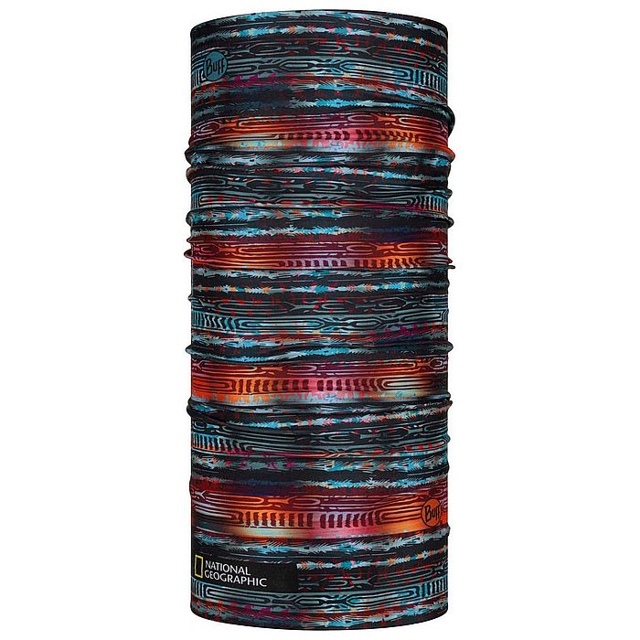 Бандана BUFF Original Kumihimo Multi (черный/красный)
