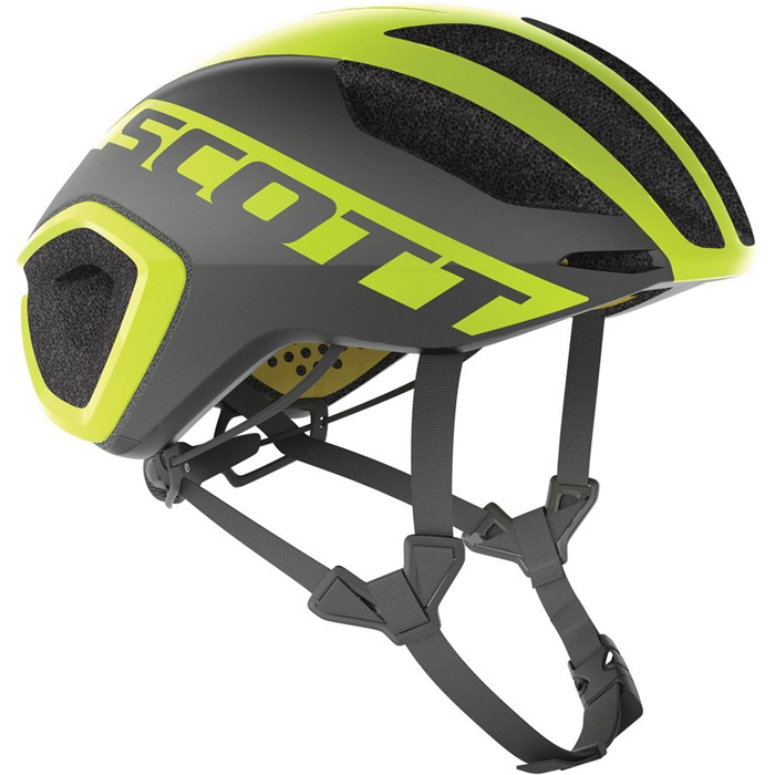 Шлем SCOTT Cadence Plus (US:55-59) (черный/желтый)