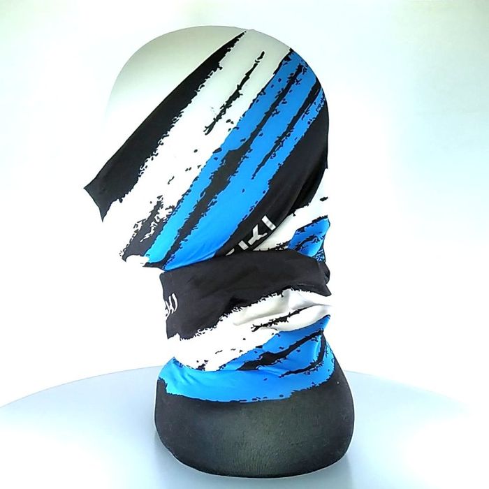 Бандана NORDSKI Stripe (черный/синий)