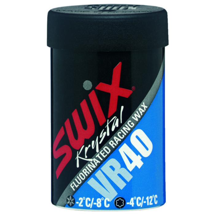 Мазь держания, твердая SWIX VR40 Blue (-2°С -12°С) 45 г.