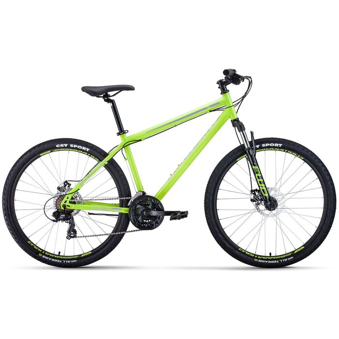 Велосипед FORWARD Sporting 27,5 2.0 disc (св.зеленый/серый) (2020)