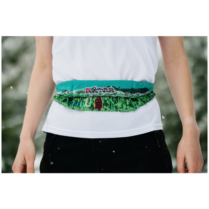 Подсумок для бегуна WONDER TRAIL (WBE021) Print (мятный)