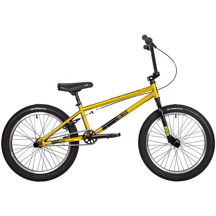 Велосипед STINGER Tortuga BMX 20" (зеленый) (2022)