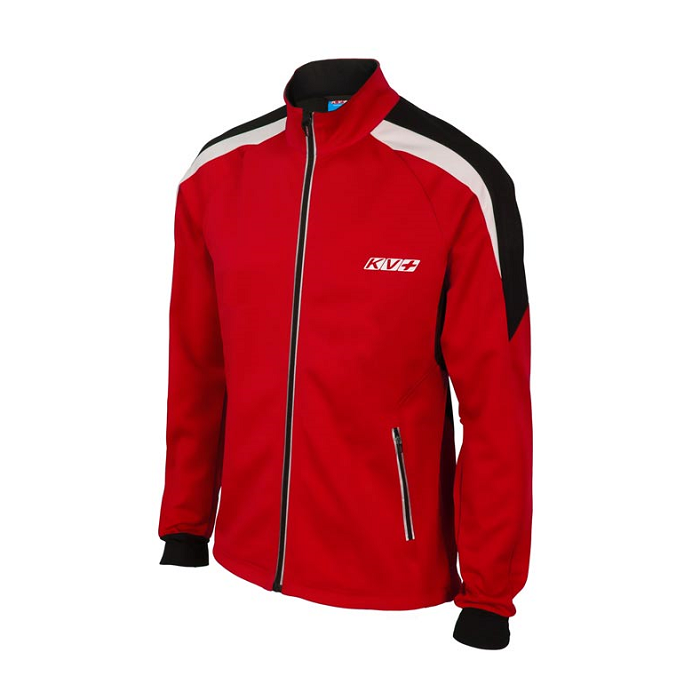 Куртка разминочная Jr. KV+ Lahti Warm (pro-wind-tech fabric) (красный/черный)