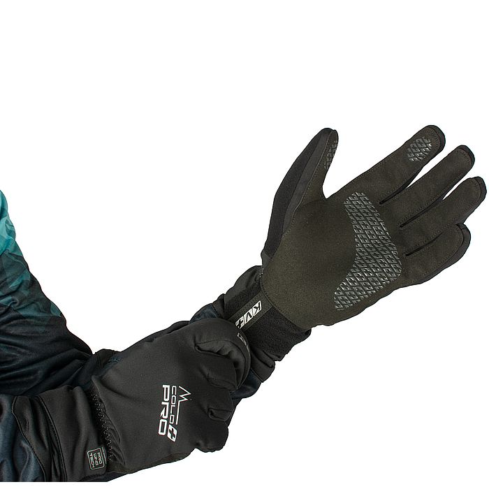 Перчатки лыжные KV+ Cold Pro (черный)