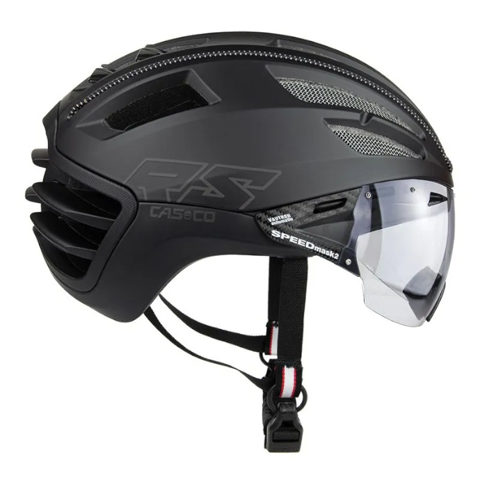 Шлем CASCO SPEEDairo 2 (с визором) (матовый черный)