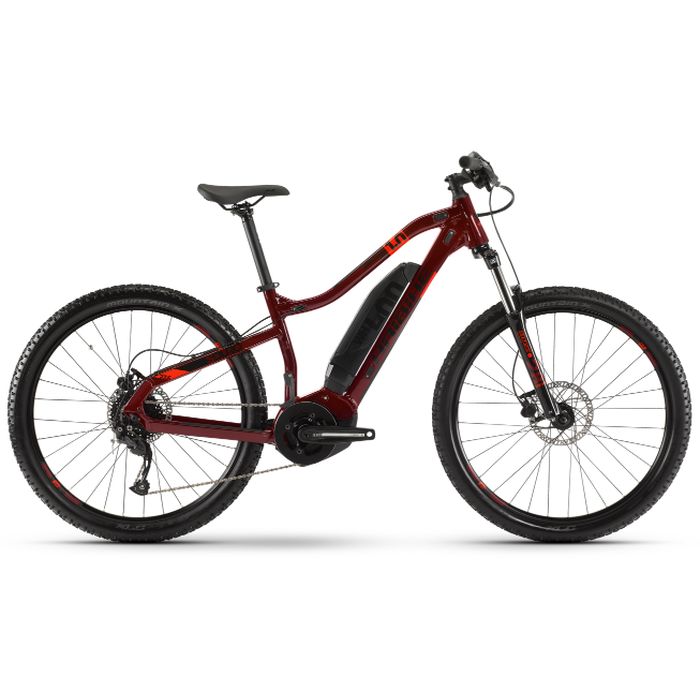 Электровелосипед HAIBIKE Sduro HardSeven Life 1.0 400 Wh. (бордовый) (2020)