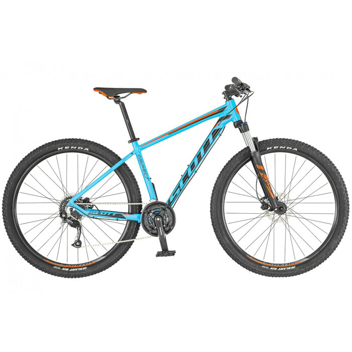Велосипед SCOTT Aspect 950 (голубой/красный) (2019)