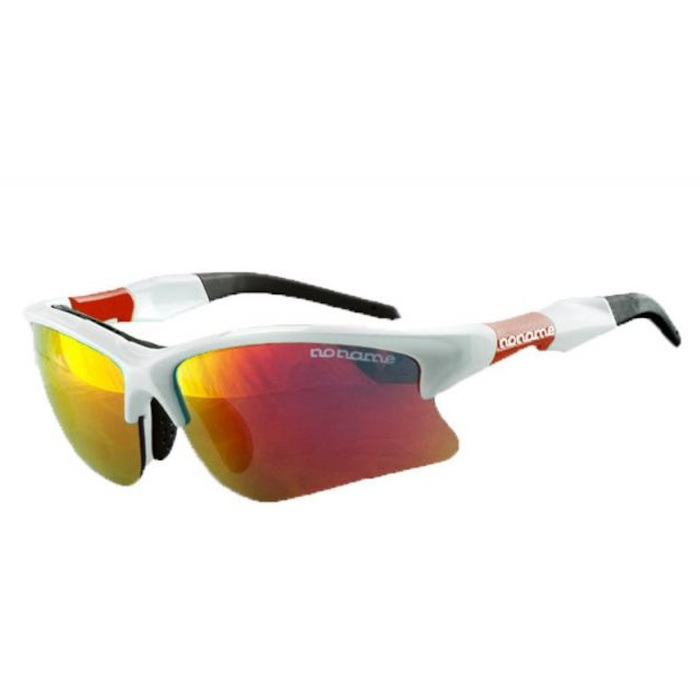 Очки спортивные NONAME Wolf Racing Glases (белый/красный)