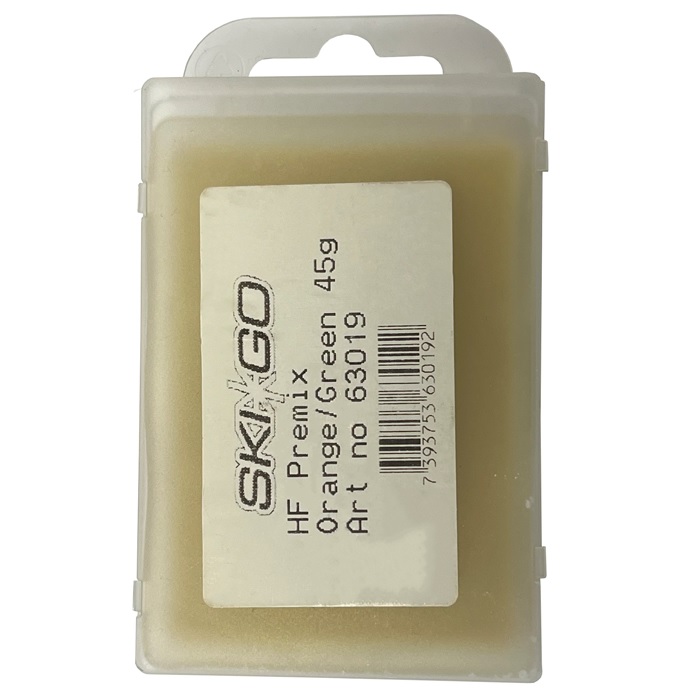 Парафин высокофтористый SKIGO HF Premix Green/Orange  45 г.