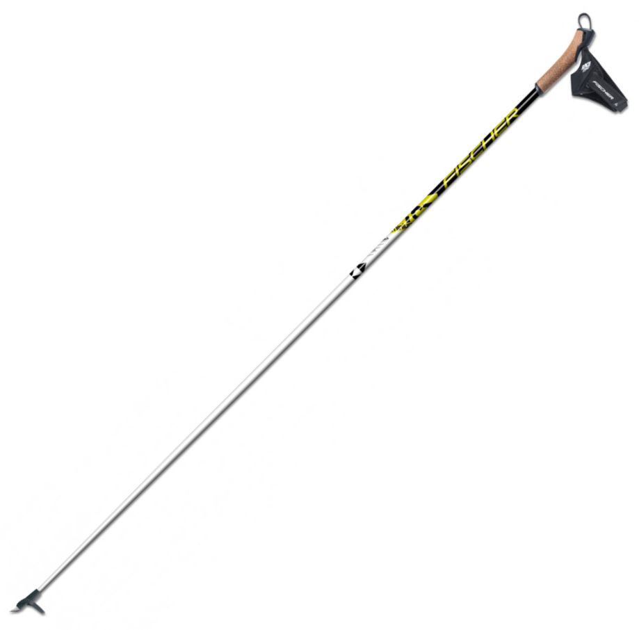 Лыжные палки FISCHER (Z41619) RC3 (Алюминий) (черный/белый)