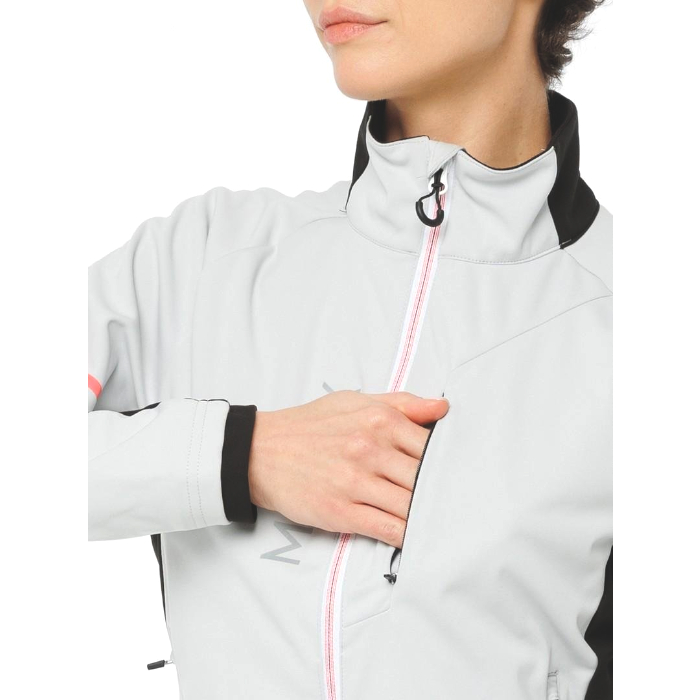 Куртка разминочная женская MOAX Dynamic (светло-серый)