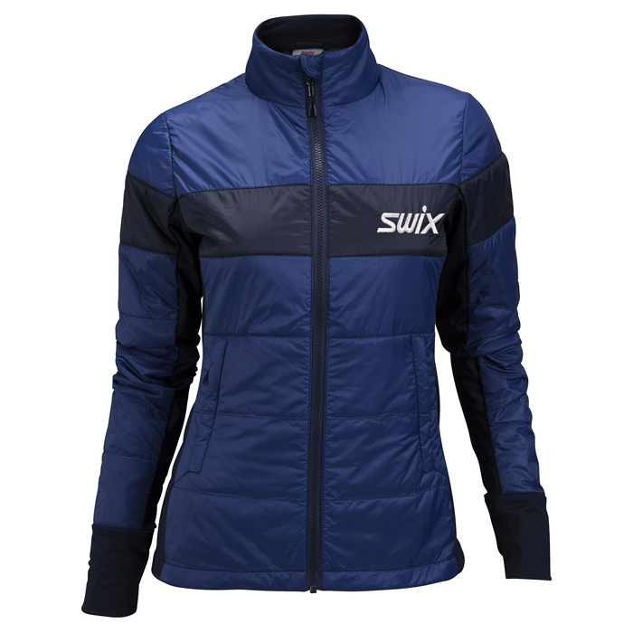 Куртка разминочная женская SWIX Surmount Primaloft (синий)