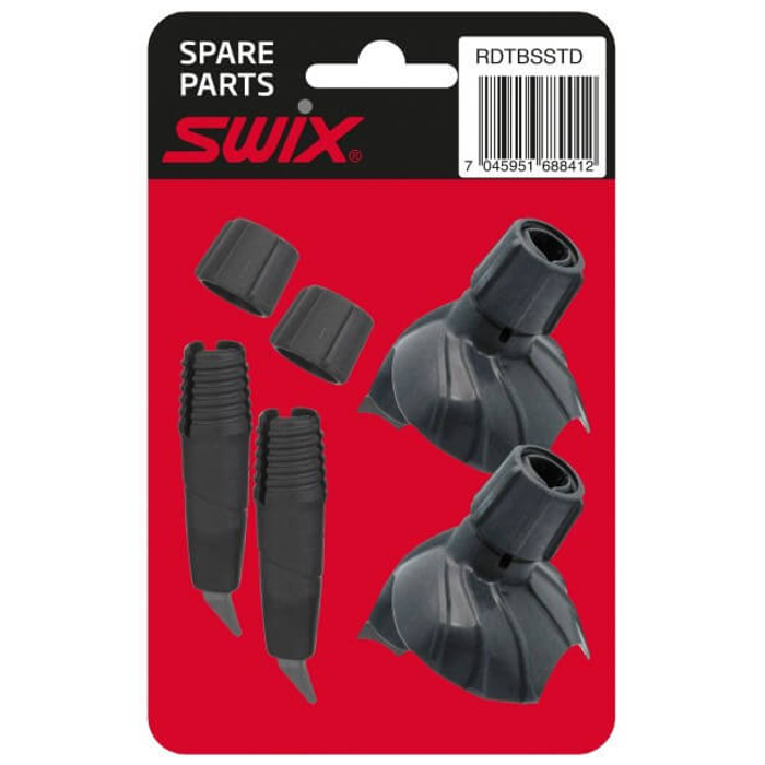 Опоры (лапки) SWIX (RDTBSSTD) Набор наконечников TBS STD (Leaf, Roller/2 пары)