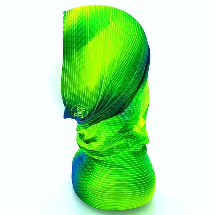 Бандана BUFF Original Spiral Yellow Fluor (лимонный)