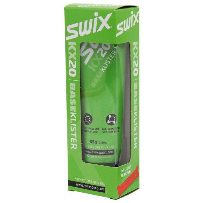 Мазь держания, жидкая SWIX KX20 Base Klister (со скребком)  55 г.