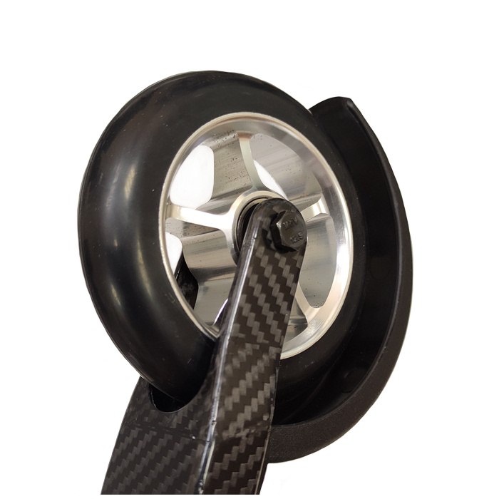 Лыжероллеры SPINE Коньковые Carbon Skate (615/78А_9/100х24) (черный)