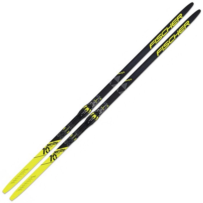 Лыжи беговые FISCHER Aerolite Skate 70 Medium IFP (черный)