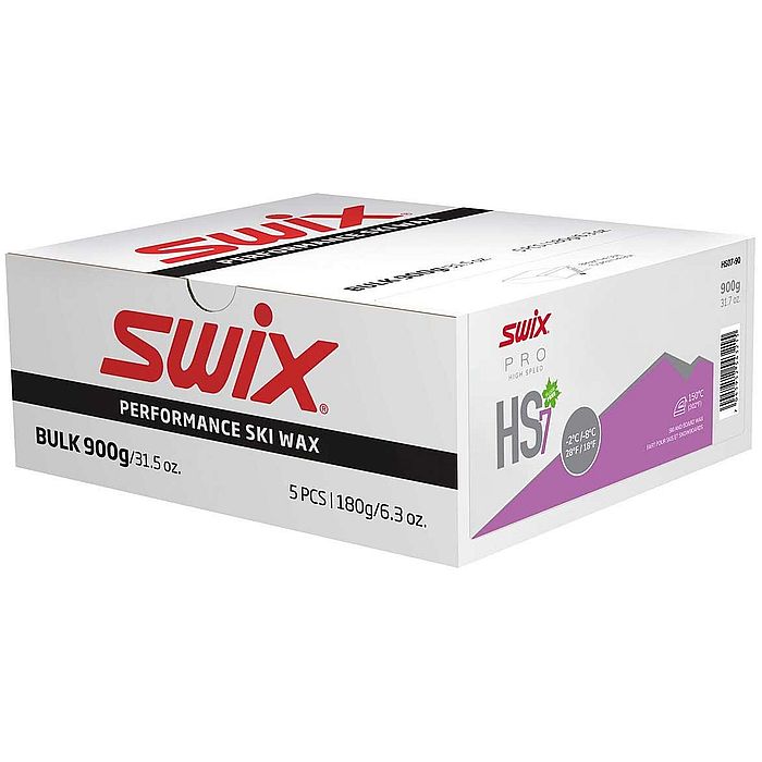 Парафин углеводородный SWIX HS7 Violet (-2°С -8°С) 900 г. (5х180 г.)