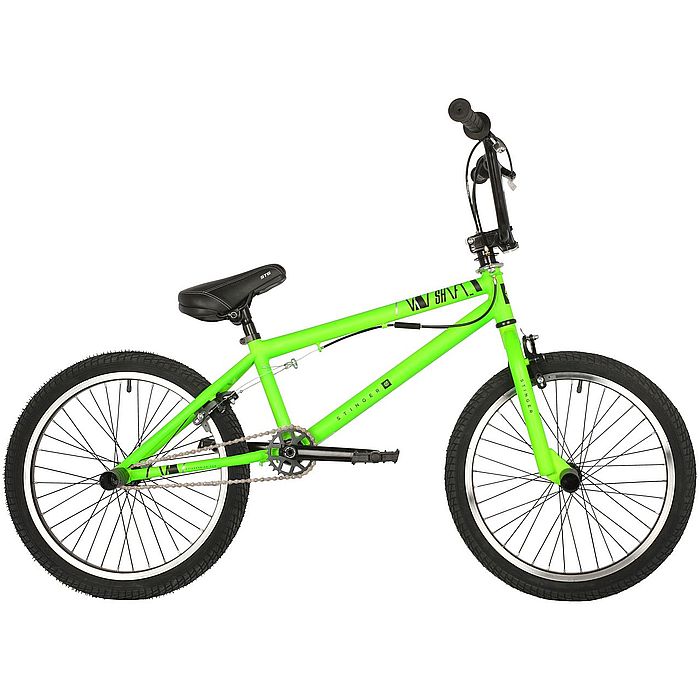 Велосипед STINGER Shift BMX 20" (зеленый) (2022)