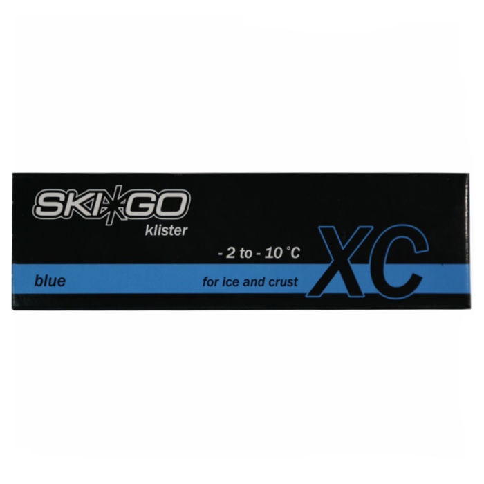 Мазь держания, жидкая SKIGO XC Klister Blue (для перемороженного снега, наста) (-2°С -10°С) 60 г.