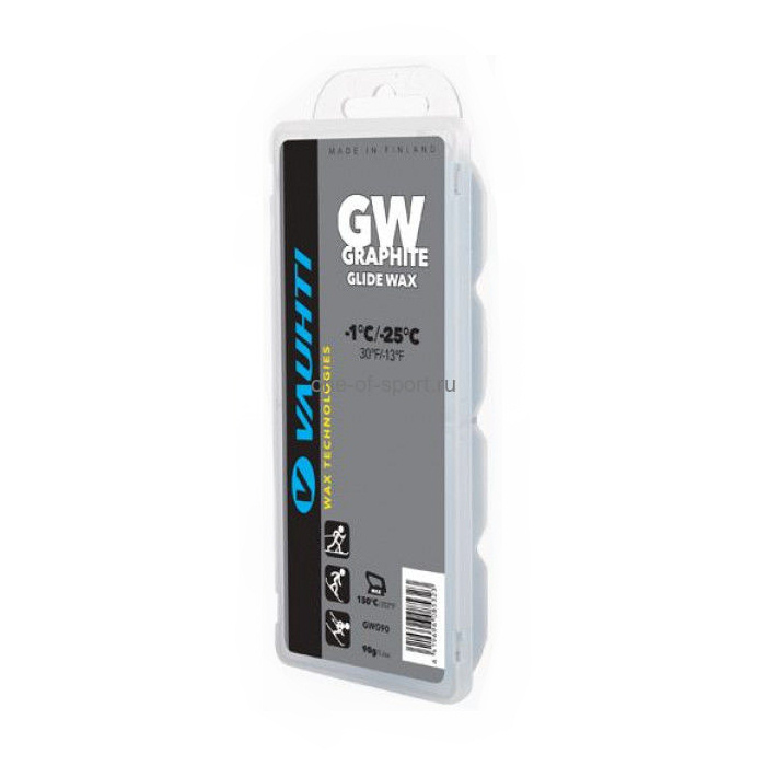 Парафин углеводородный VAUHTI GW Graphite (-1°С -25°С) 540 г.