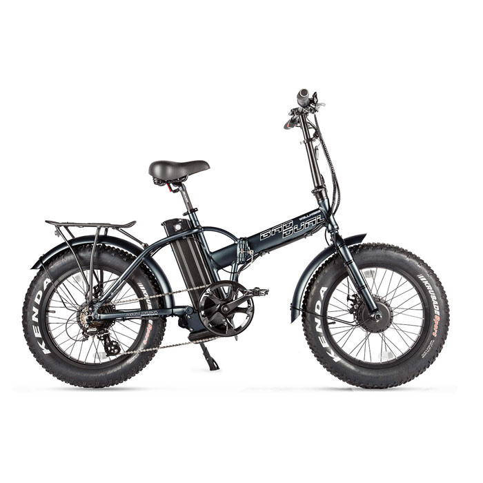 Электровелосипед WELLNESS BAD DUAL NEW 2x500 Wh (черный) (2019)