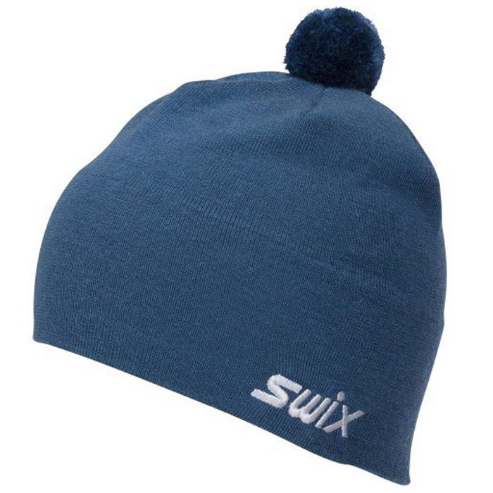 Шапка SWIX Tradition (серый/синий)