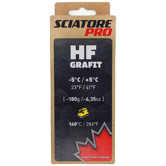 Парафин высокофтористый SCIATORE HF Grafit (-5°С +5°С) 180 г.