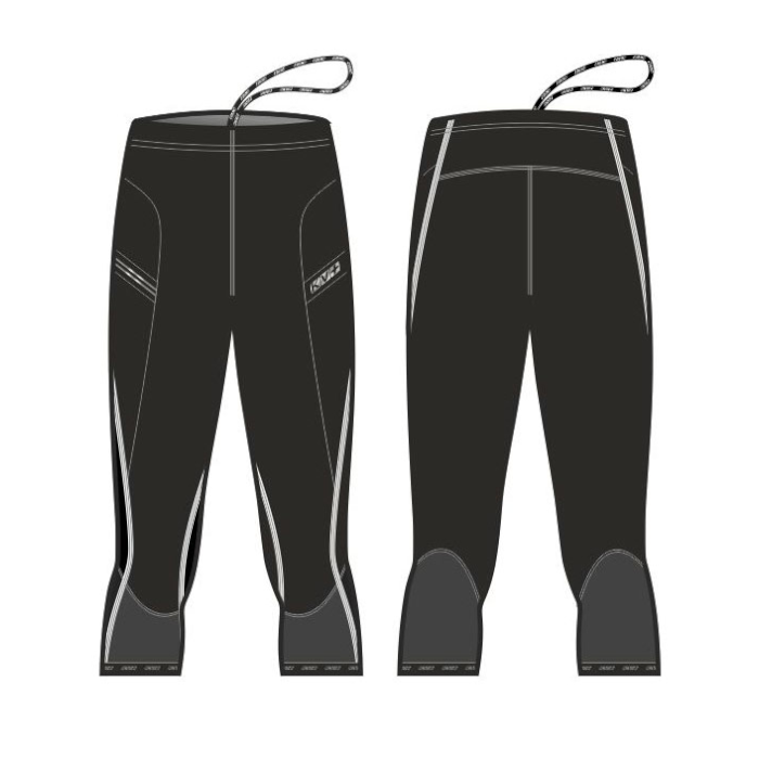 Одежда для бега KV+ Брюки FIT (7S20.1) (черный)
