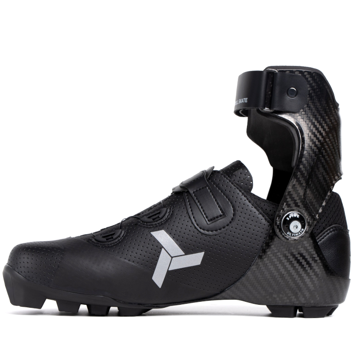 Лыжероллерные ботинки SPINE NNN Ultimate Skiroll Skate Dual Fix (29 S) (черный)