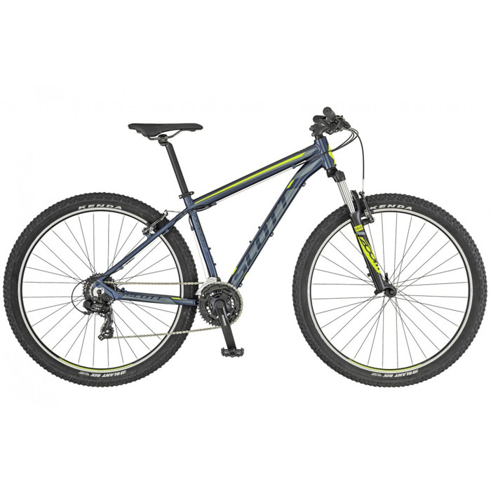 Велосипед SCOTT Aspect 980 (сине/желтый) (2019)