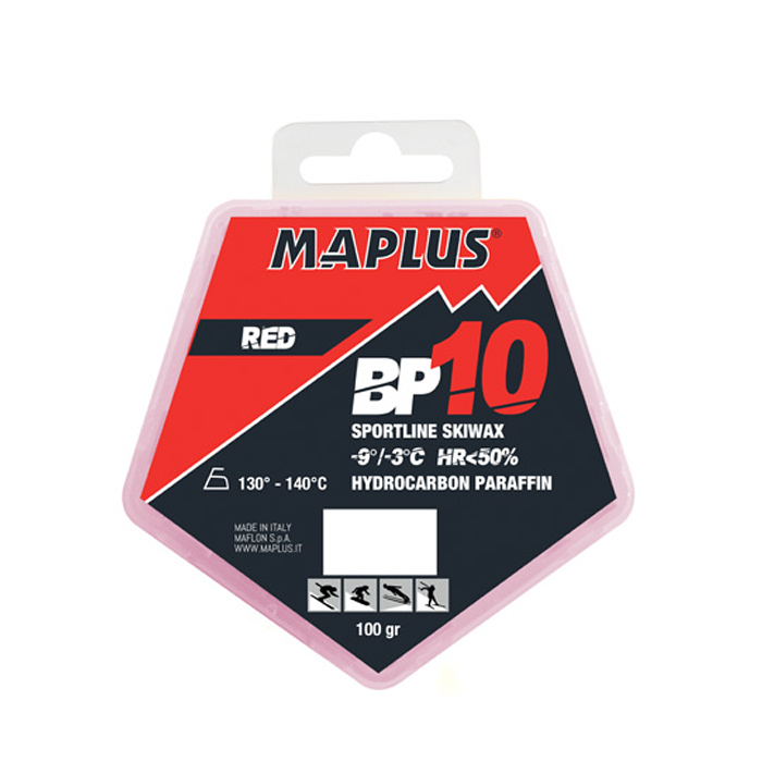 Парафин углеводородный MAPLUS BP10 Red (-9°С -3°С) 1 kg