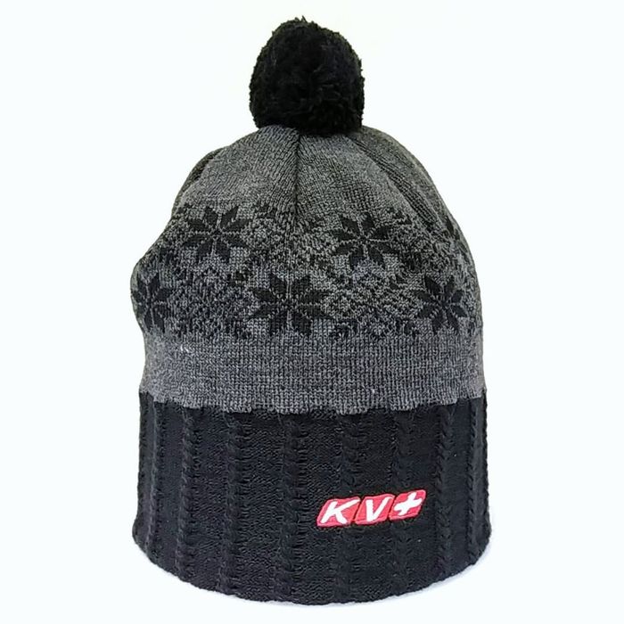 Шапка KV+ Tirol (черный/серый)