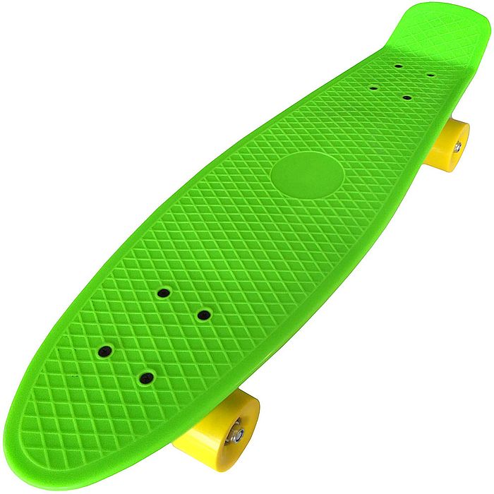 Пенни борд (скейт) SPORTEX SK30X (27" 68x19,5 см) (зеленый)