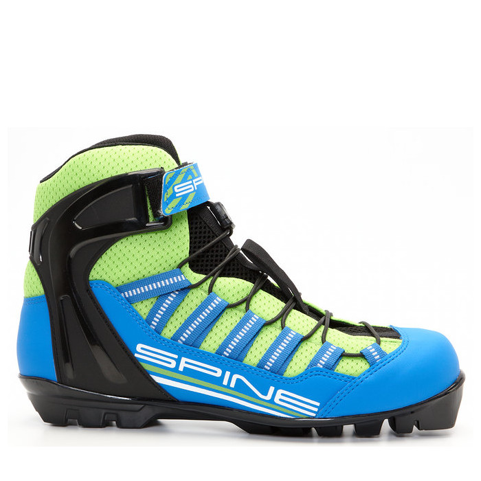 Лыжероллерные ботинки SPINE SNS Skiroll Combi (13) (синий/черный/салатовый)