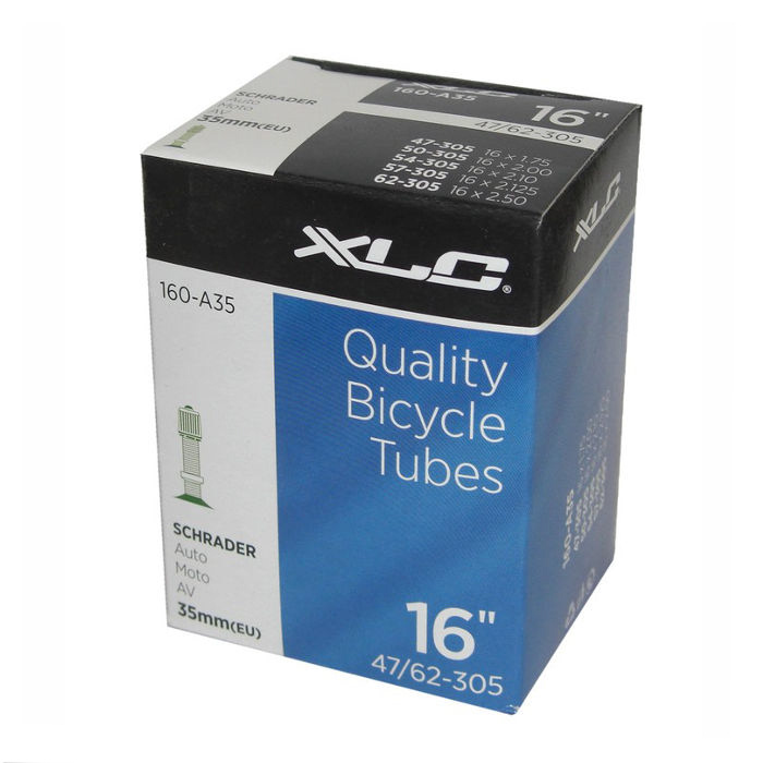 Велокамера XLC Bicycle tubes 16" 1,75/2,125 AV 35 мм