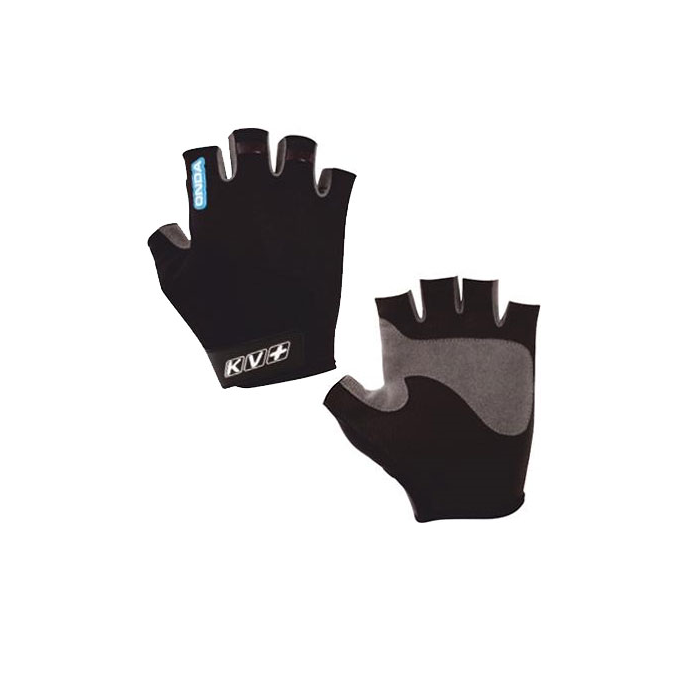 Перчатки для лыжероллеров KV+ Onda for NW & skiroll (черный/серый)