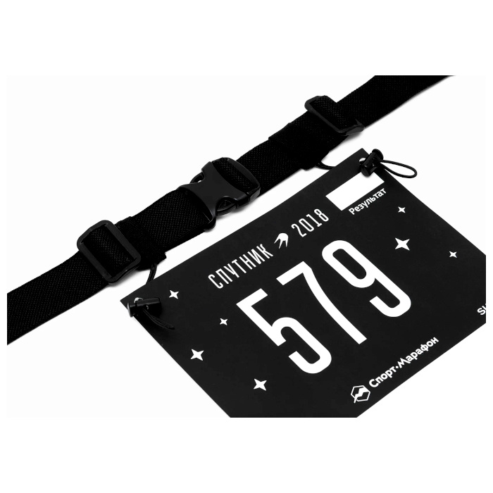 Сумка поясная ENKLEPP Mikkeller Running Club PERM Marathon Waist Bag (белый)