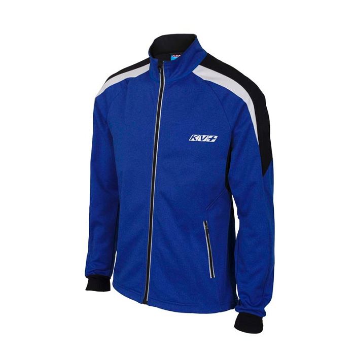 Куртка разминочная KV+ Lahti Warm (pro-wind-tech fabric) (синий)