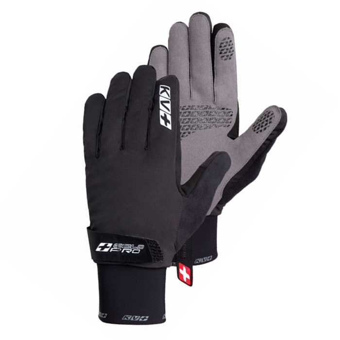 Перчатки лыжные KV+ XC Cold pro, pro-wind-tech (черный)