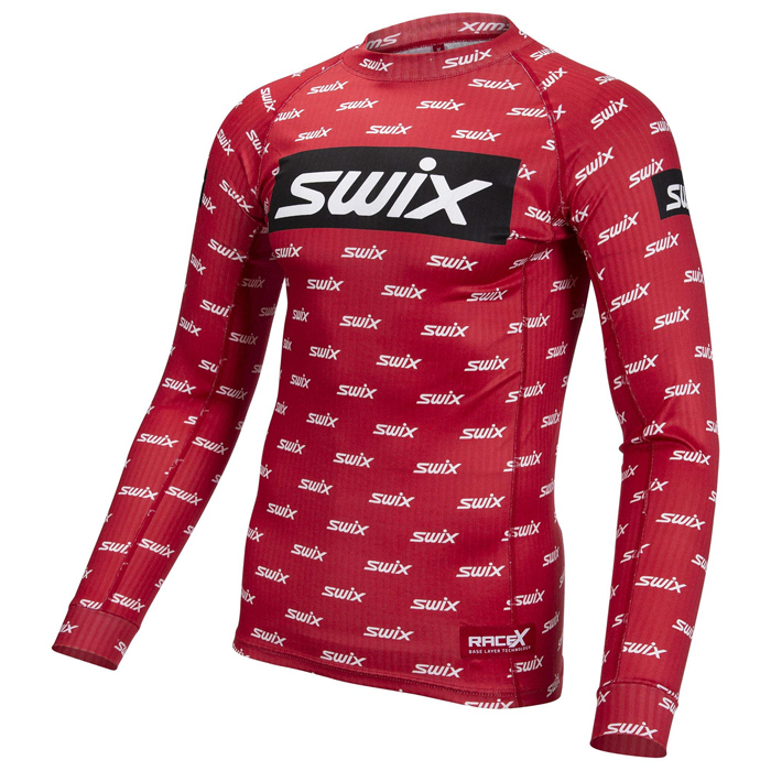 Термобелье мужское (верх) SWIX RaceX bodyw LS SE (красный)