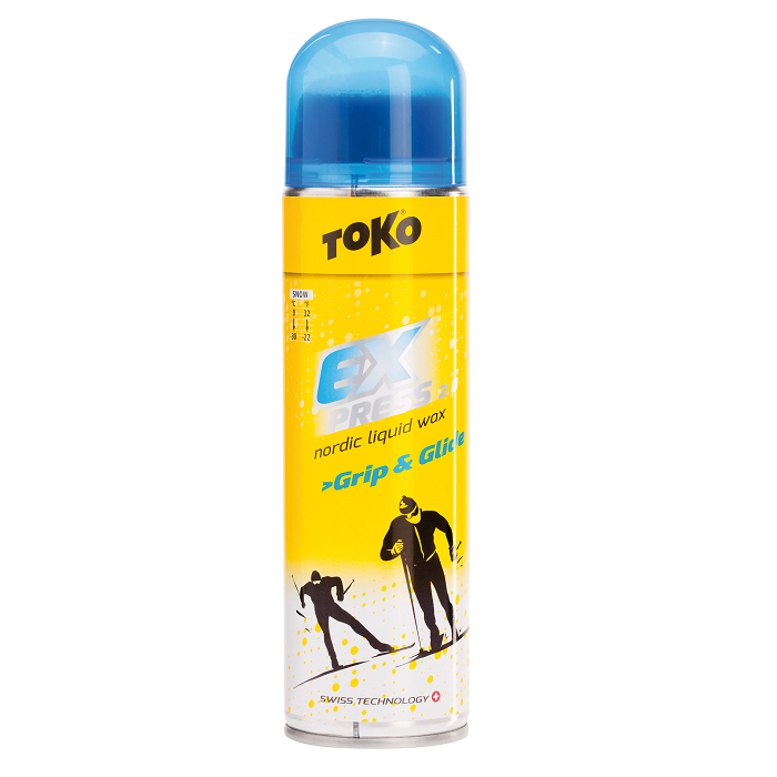 Экспресс смазка TOKO Express Grip & Glide (0°С -30°С) 200 ml.