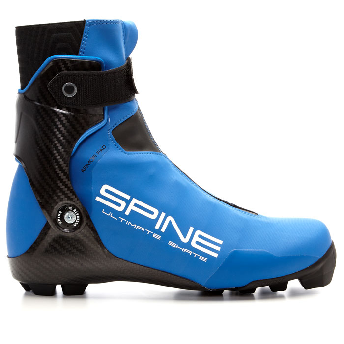 Лыжные ботинки SPINE NNN Ultimate Skate (599 SCF (Bl/Bl)) (черный/синий)
