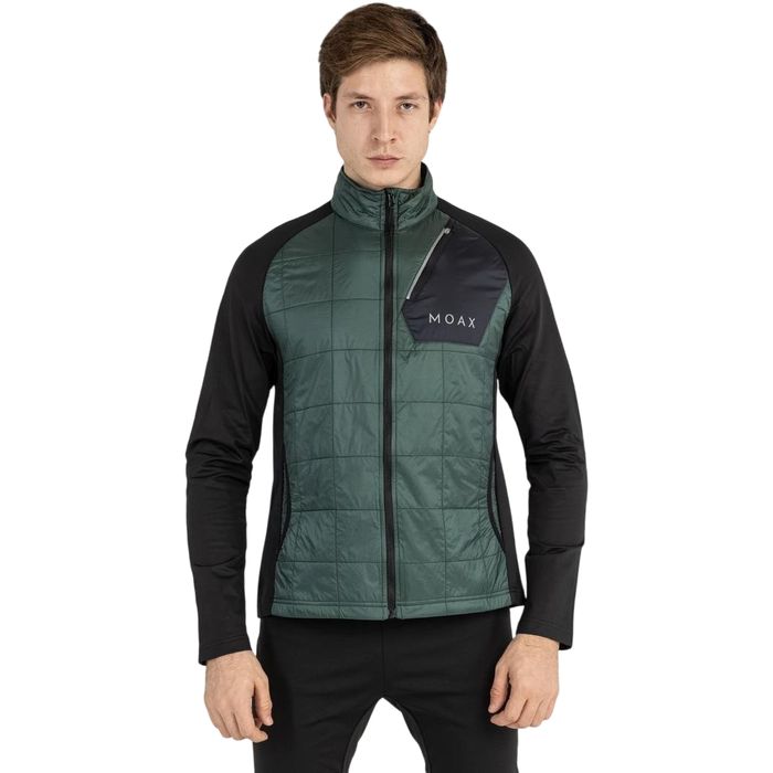 Куртка разминочная MOAX Tauri Stretch Fit (темно-зеленый)