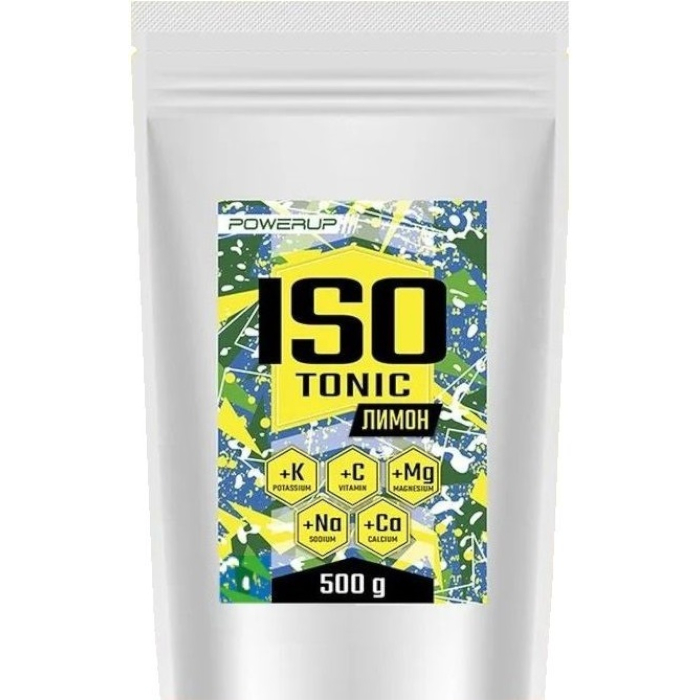 Изотоник POWERUP ISOtonic (сухой концентрат) (Лимон) 1000 гр.
