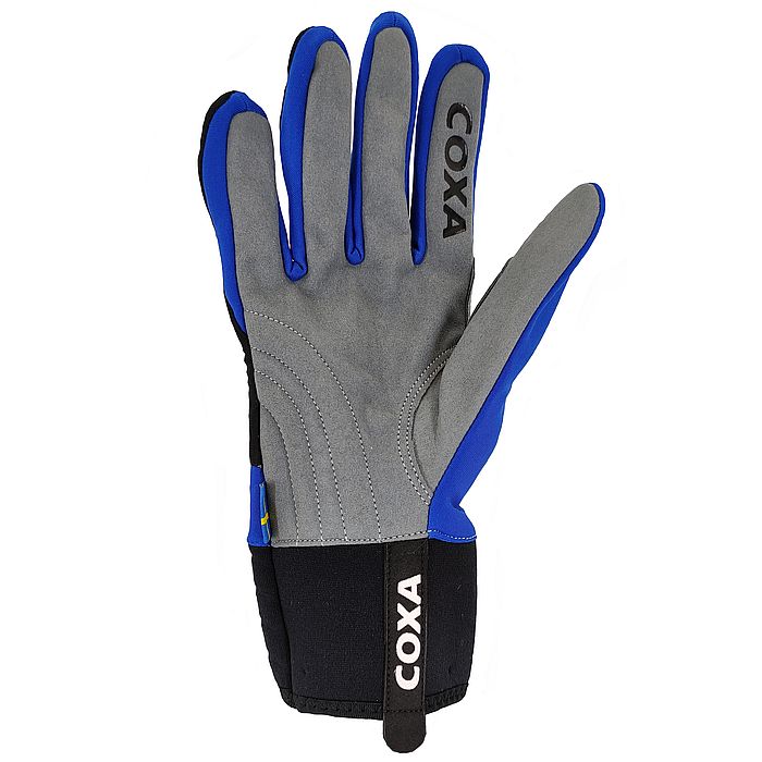 Перчатки лыжные COXA Racing Gloves (голубой/черный)