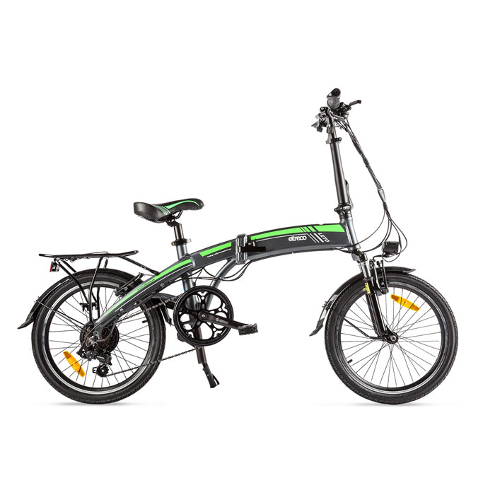Электровелосипед ELTRECO LETO 350 Wh (т.серый) (2019)